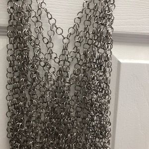 Chain Link - long shirt / mini dress length